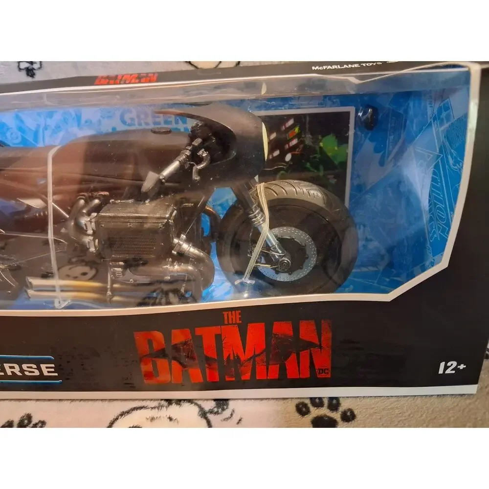 McFarlane DC Multiverse The Batman Movie Batcycle Vehicle